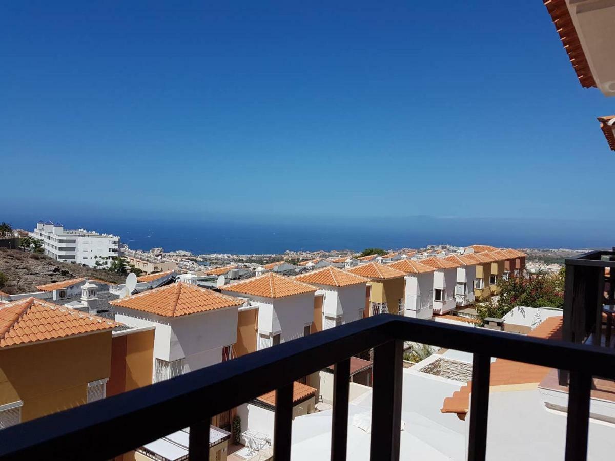 Villa Roque Del Conde With Fantastic Sea View, Terrace, Pool, Wifi, Sat-Tv, Garage 阿德耶 外观 照片