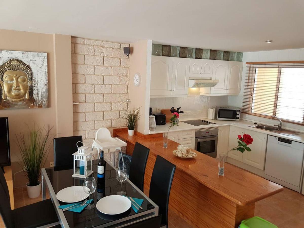 Villa Roque Del Conde With Fantastic Sea View, Terrace, Pool, Wifi, Sat-Tv, Garage 阿德耶 外观 照片