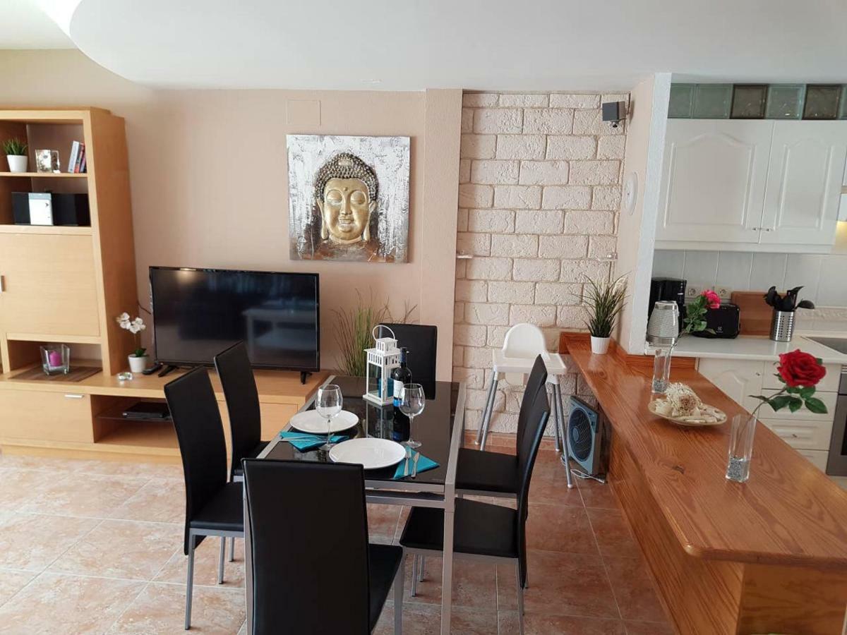 Villa Roque Del Conde With Fantastic Sea View, Terrace, Pool, Wifi, Sat-Tv, Garage 阿德耶 外观 照片