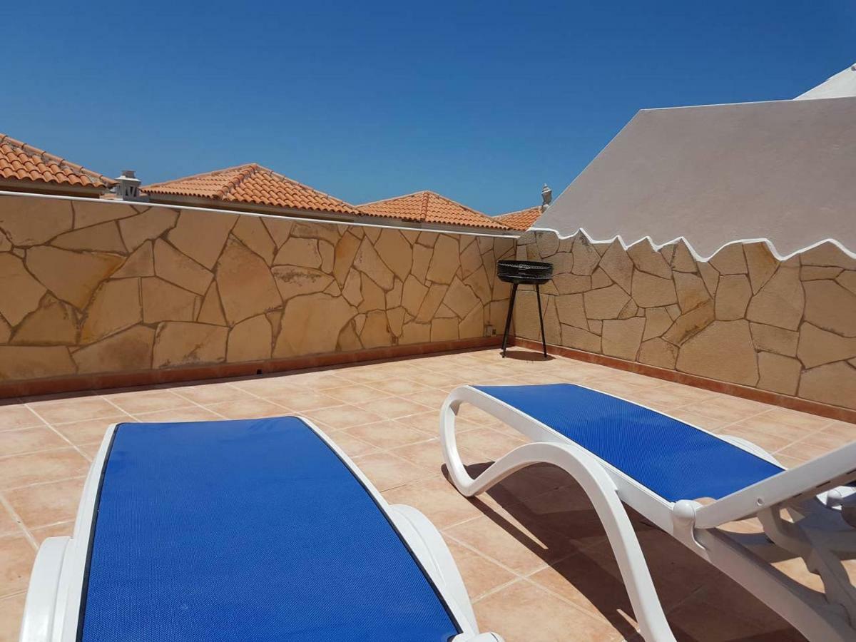 Villa Roque Del Conde With Fantastic Sea View, Terrace, Pool, Wifi, Sat-Tv, Garage 阿德耶 外观 照片