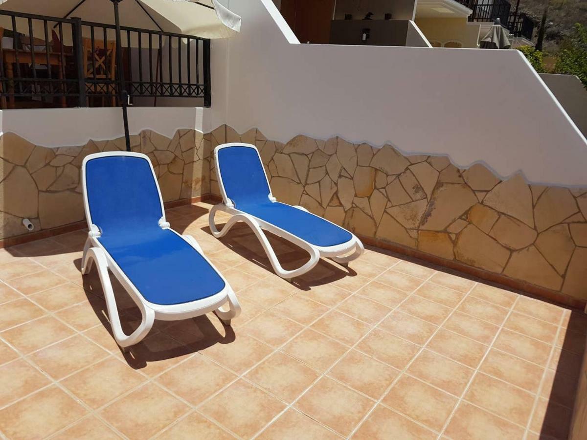 Villa Roque Del Conde With Fantastic Sea View, Terrace, Pool, Wifi, Sat-Tv, Garage 阿德耶 外观 照片