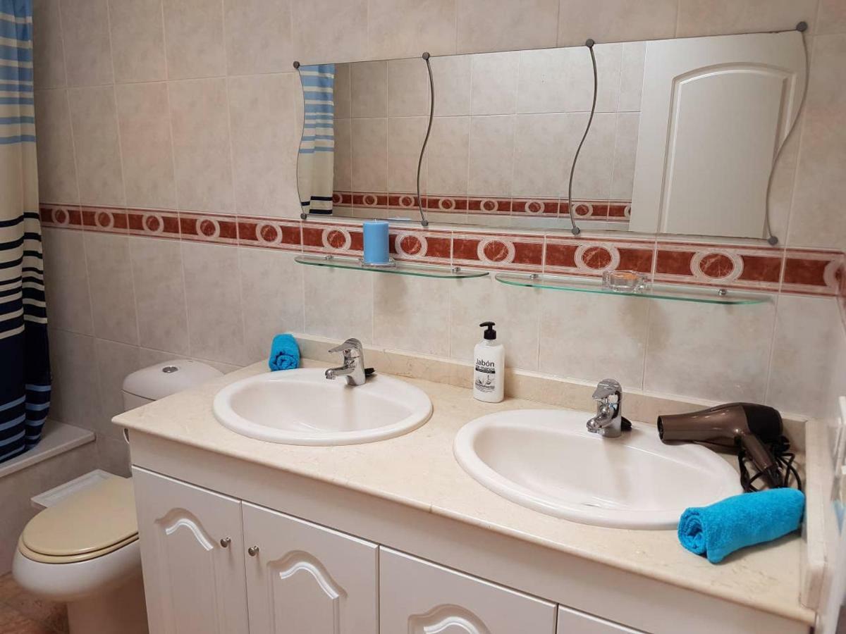 Villa Roque Del Conde With Fantastic Sea View, Terrace, Pool, Wifi, Sat-Tv, Garage 阿德耶 外观 照片